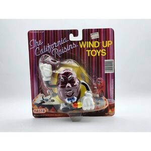 1988 Nasta Wind Up California Raisins Walker Toy in Original Package